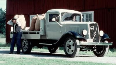 volvo trucks from the 1930s.